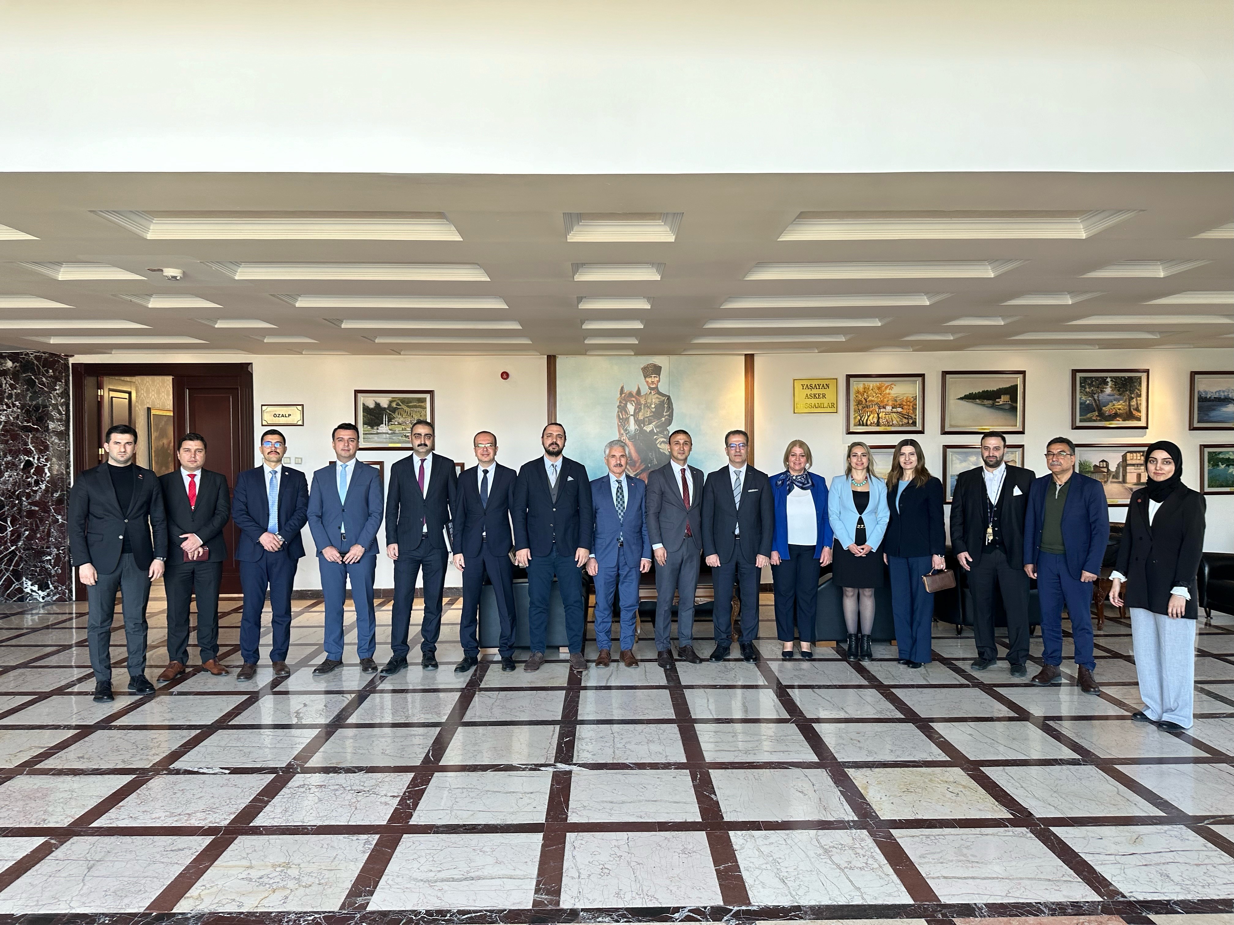 MÜSİAD SAVUNMA SANAYİ SEKTÖR KURULU TARAFINDAN, TEDARİK HİZMETLERİ GENEL MÜDÜRLÜĞÜNE ZİYARET GERÇEKLEŞTİRİLDİ