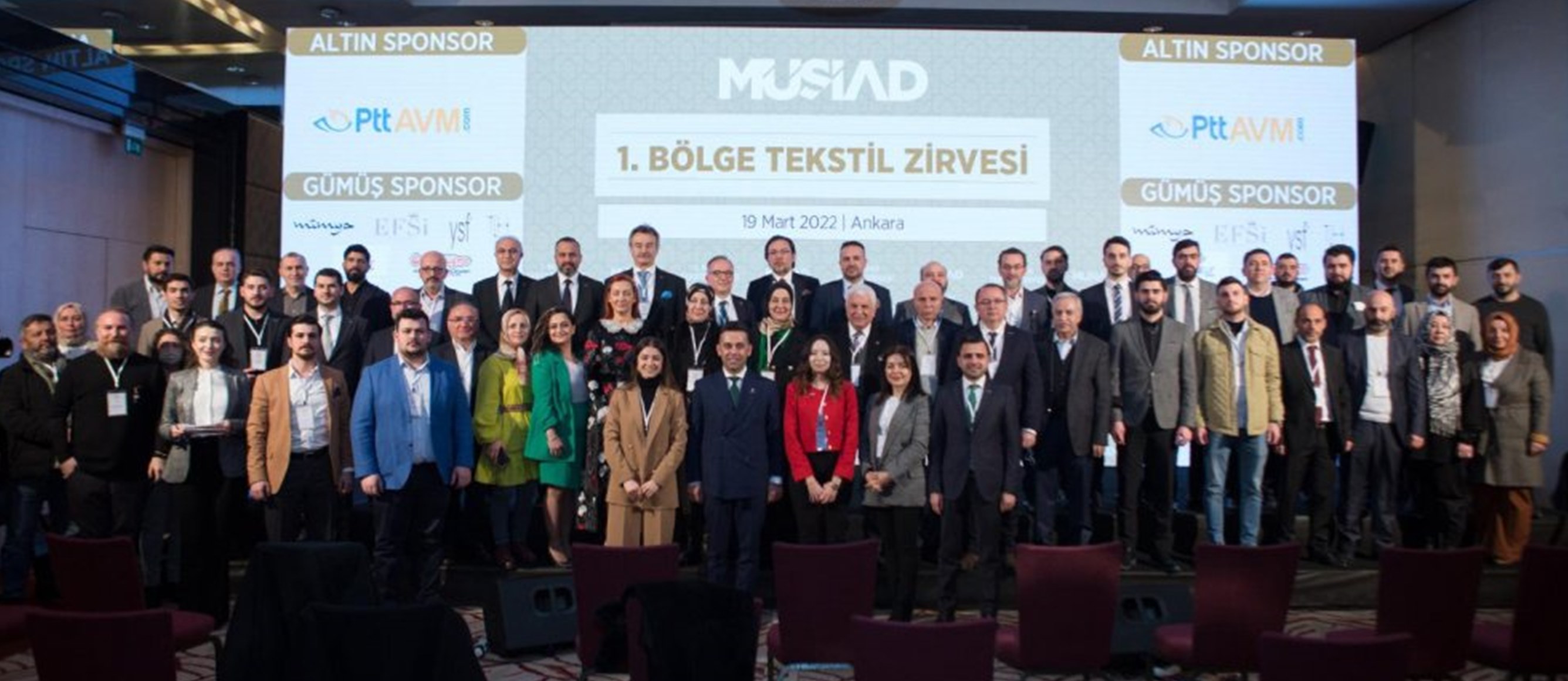 MÜSİAD 1. BÖLGE TEKSTİL ZİRVESİ, ANKARA'DA GERÇEKLEŞTİRİLDİ