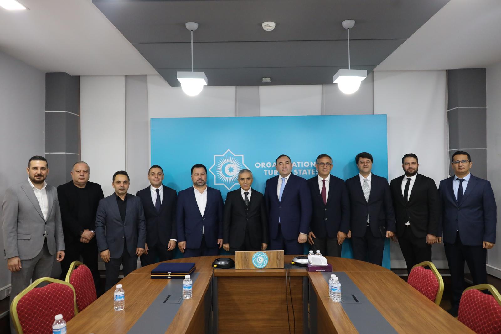 LOJİSTİK SEKTÖR KURULUNDAN TÜRK DEVLETLERİ TEŞKİLATI ZİYARETİ