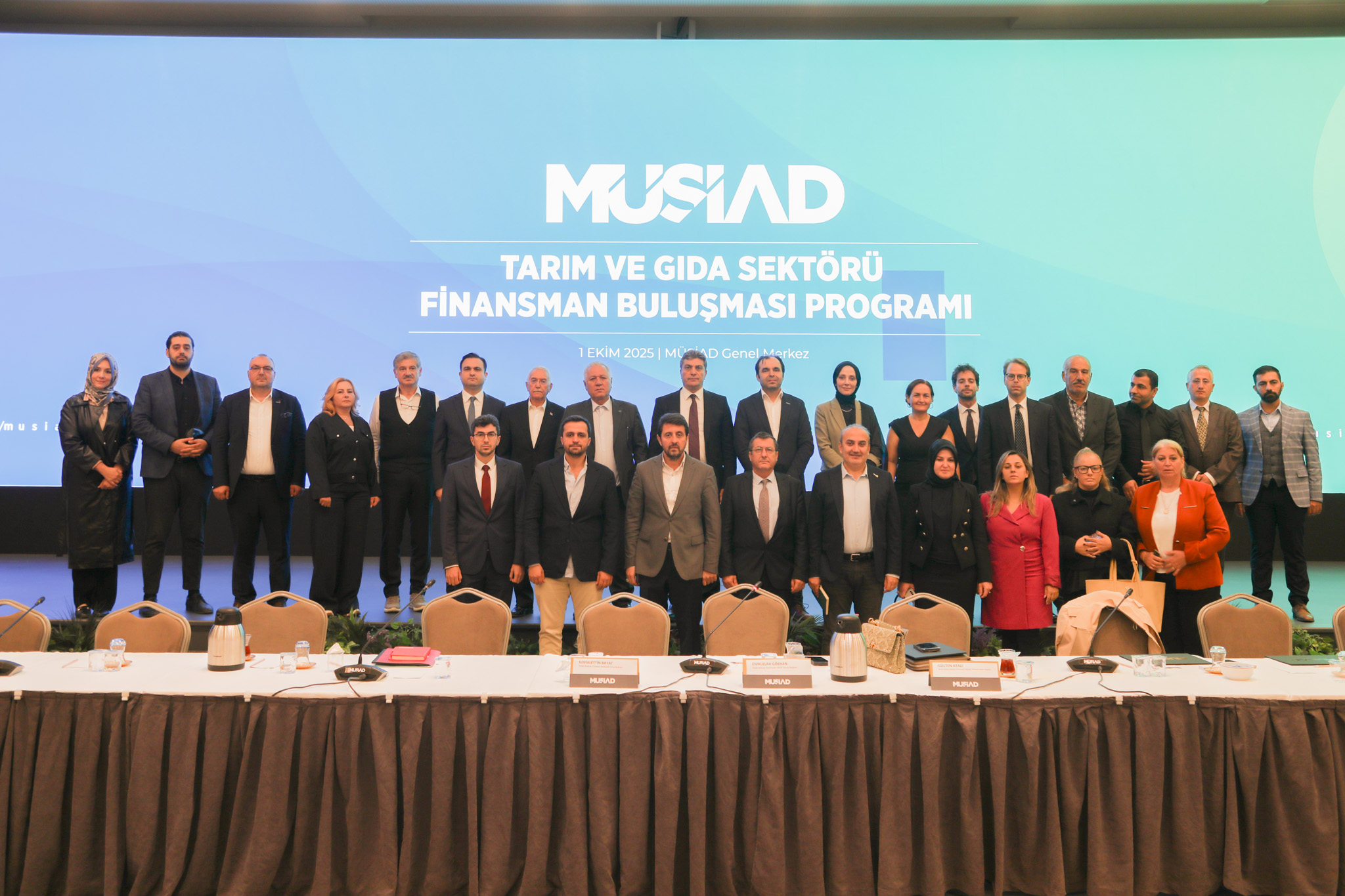 TARIM VE GIDA SEKTÖRÜ FİNANSMAN BULUŞMASI GERÇEKLEŞTİRİLDİ